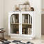 Armoire de rangement avec porte en acrylique pour le salon, la salle à manger et le bureau