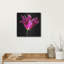«Miss Lily Midnight» par Pamela Plummer, art mural en métal, 12 po x 12 po-2069097691