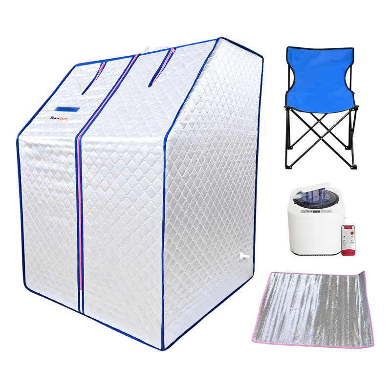Personal Steam For Home Comfort - Portable Tent With Heater, Chair, Remote 39.71In High X 28.63In Wide Deep Info Sojourner Spec