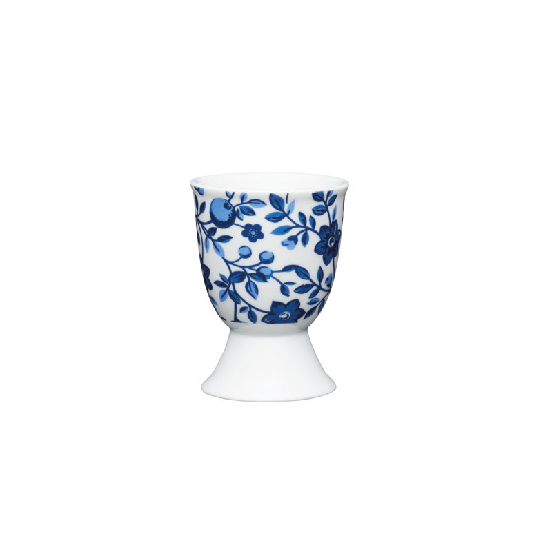 KitchenCraft Traditional Floral Porcelain Egg Cups