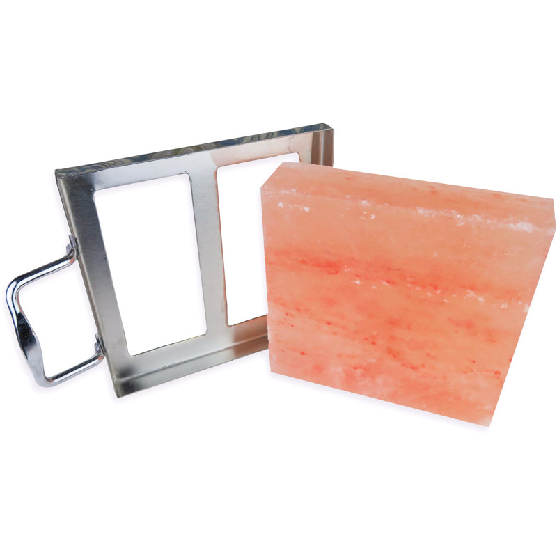 Plaque de sel avec support