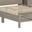 Ensemble 3 pièces Modern Farmhouse comprenant une tête de lit avec ports de charge, table de chevet et commode-1789501834