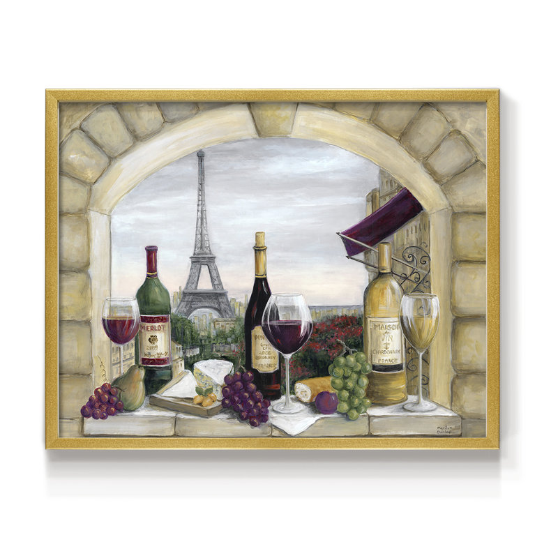 Paris Delight -Framed Print - Restickable
