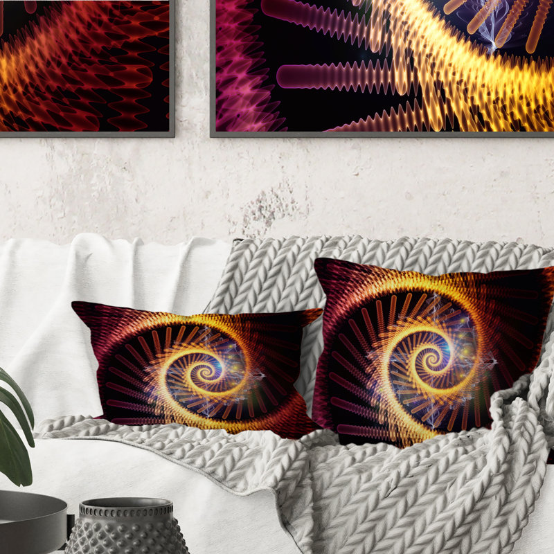 Coussin Spiral, 16 po x 16 po