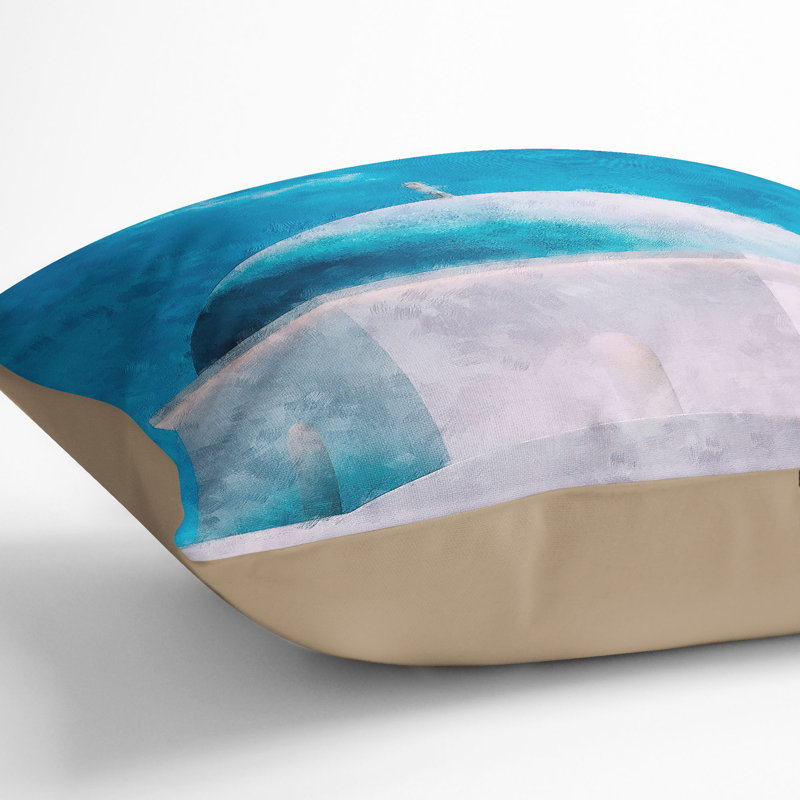 Square Cushion, 55cm H x 55cm W x 20cm D, Stone