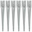 Monegro Dakota Fields Silver Metal Post Kit / System for Fence Panels-1233102609