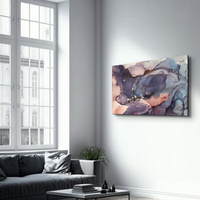 Peinture décorative en verre trempé