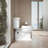 Kohler Hyten Slow Close Round White Plastic Toilet Seat