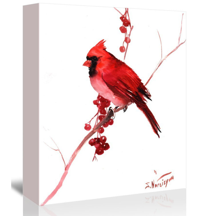 Spring Cardinal Plaque