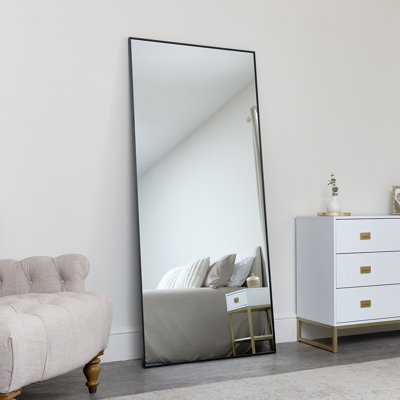 Bundrick Flat Floor Mirror