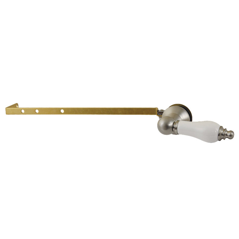 Kingston Brass Victorian Universal Front or Side Mount Toilet Tank Lever, Brushed Nickel