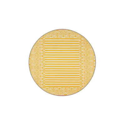 Tapis intérieur / extérieur jaune Celia