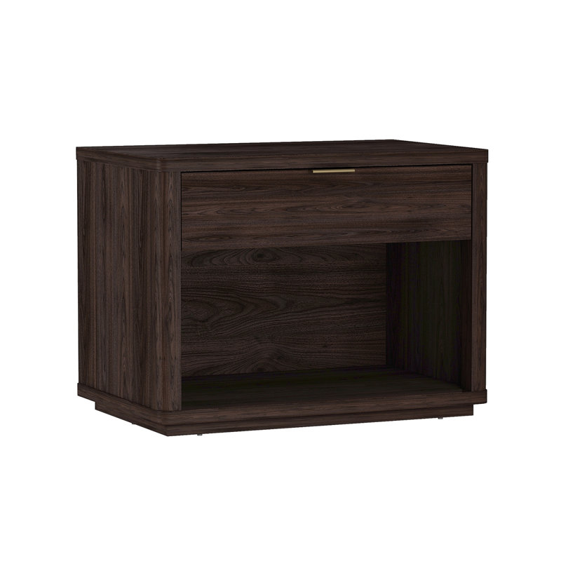 Evelyn 32" Nightstand In Brown (1-Drawer), Brown