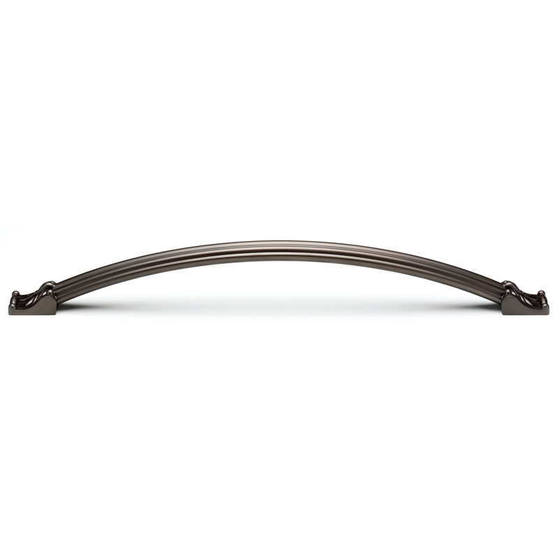 Poignée arche 18 po Fiore, Bronze chocolat