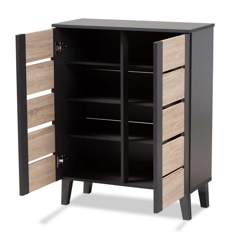 8 Pair Shoe Storage Cabinet