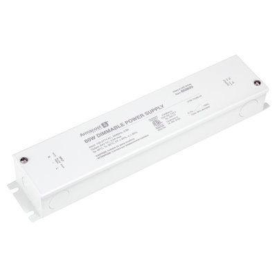 DEL à intensité variable 24 V DC avec boîtier ELV / MLV / Triac, 60 W