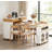 Extendable Kitchen Island with Extra-Long Folding Top-969162702