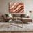 Gradient Abstract 73 Brown Canvas Wall Art-301882091