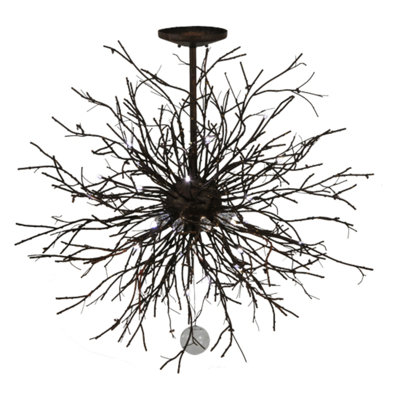 Lustre sphérique Spoutnik à 20 lumières Jahkel