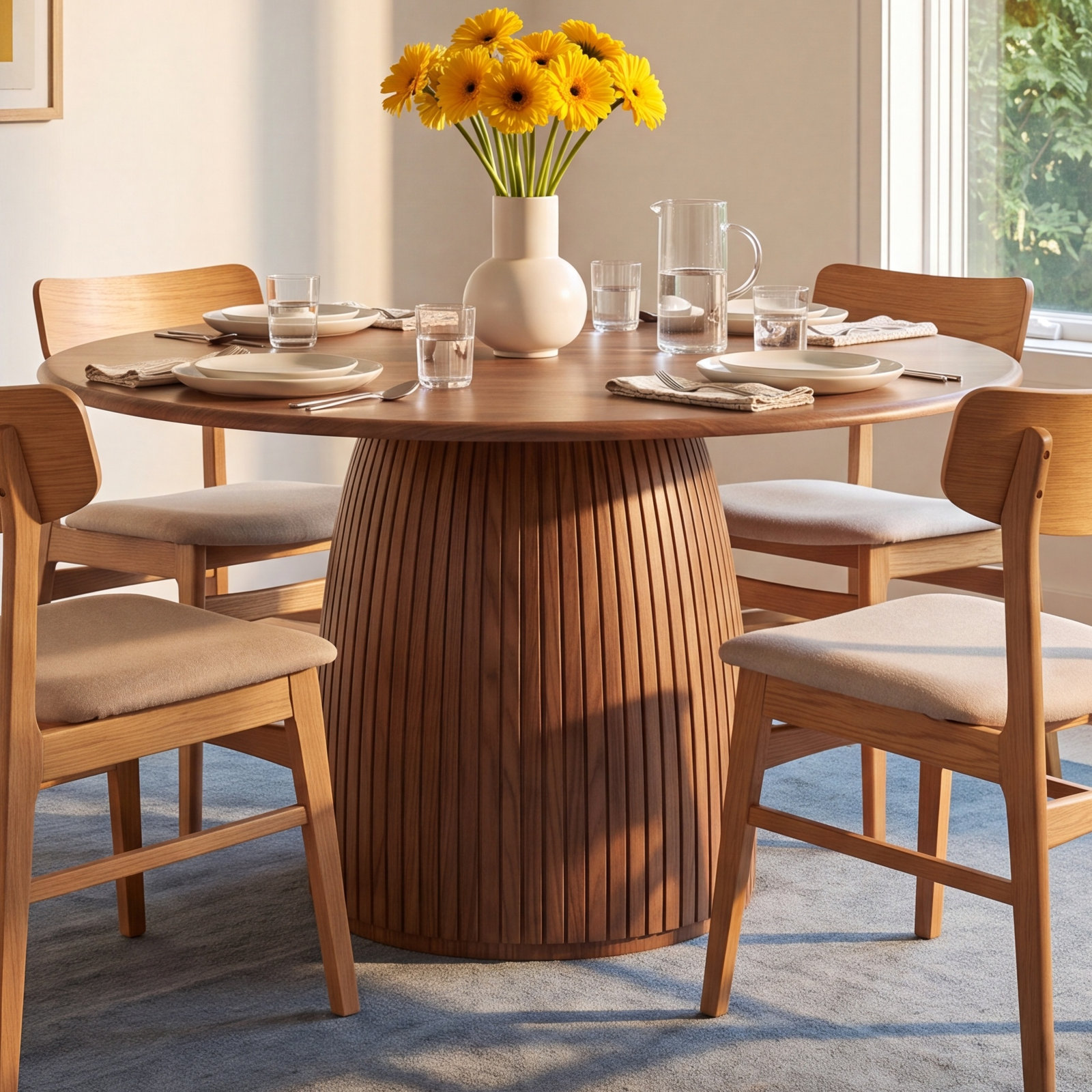 Arbor 55.1'' Round Dining Table