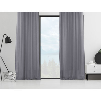 Sheer Curtain Panel Pair