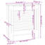 Housse de radiateur avec tablette de rangement supérieure Sarabia-91463925-91463926