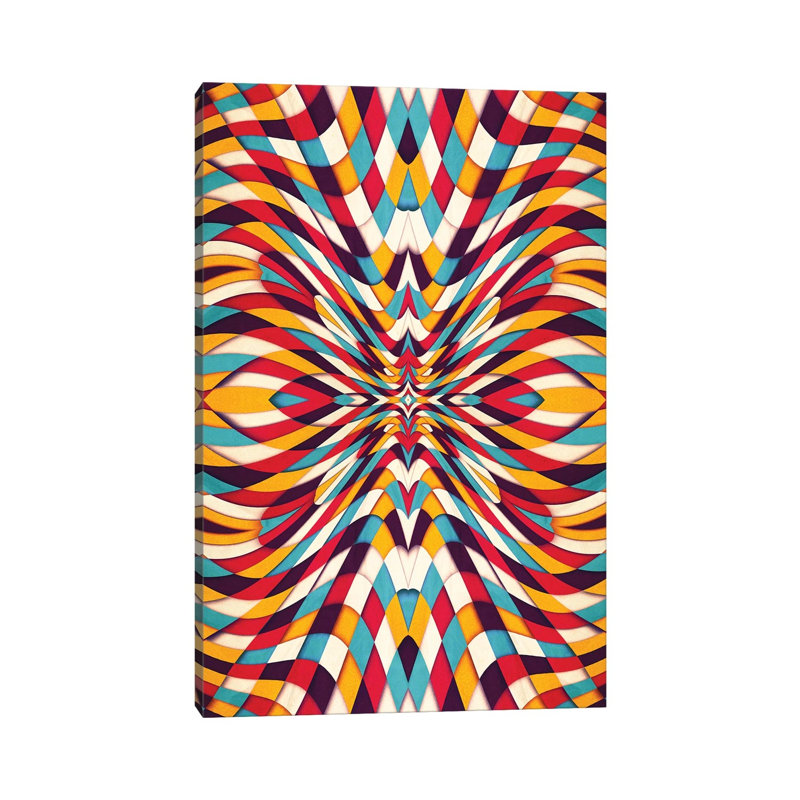 Portuguese Sidewalk by Danny Ivan - Wrapped Canvas Gallery-Wrapped Canvas Giclée, 30.48cm H x 20.32cm W