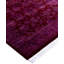 Tapis de couloir mauve en laine noué à la main moderne et contemporain Chelan 2 pi 7 po x 12 pi 2 po