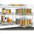 LYNK PROFESSIONAL® Elite Pull Out Spice Rack Organizer for Cabinet - Tier, Chrome-86614324