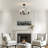 Agnella 3-Light Flush Mounted Pendant Lighting Chandelier For Hallway Loft Kitchen Bar Close To Ceiling-1593028065