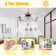 Dixxon 42'' Ceiling Fan with LED Lights