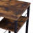 Vadna Weathered Oak & Black Finish Writing Desk (Not Including Office Chair)-1026885276