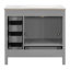 Meuble-lavabo 36 po avec lavabo en céramique