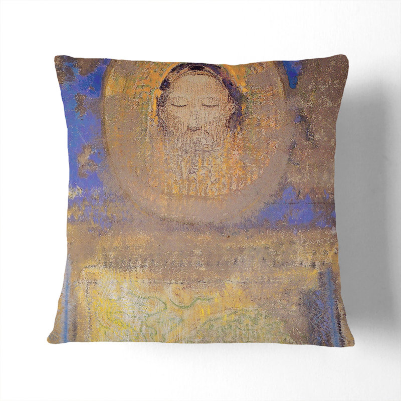 Square Throw Cushion, 55cm H x 55cm W x 20cm D