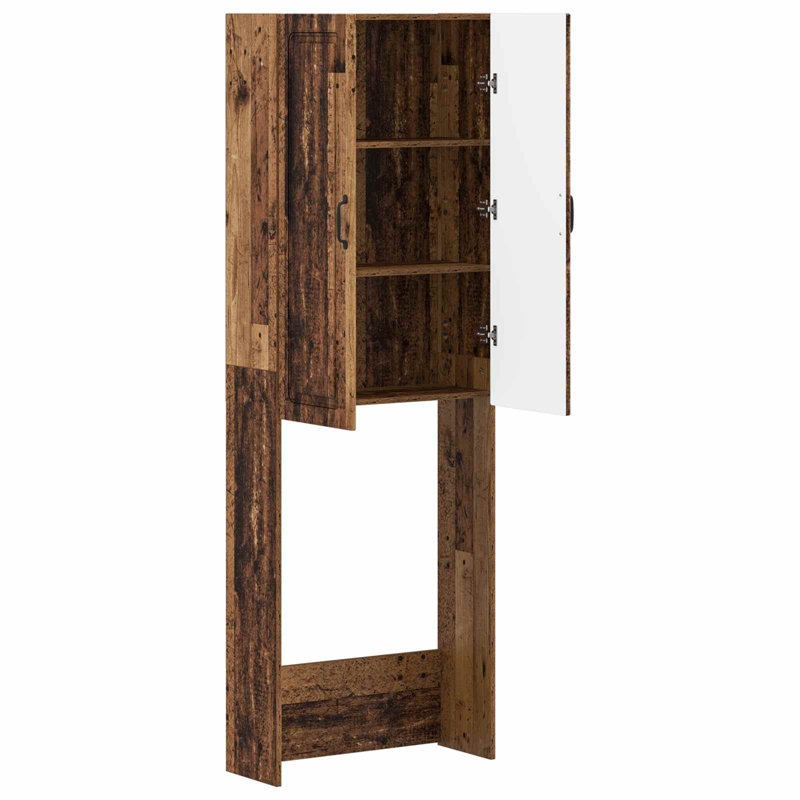 Bathroom Storage, Old Wood