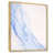 Toile brune avec cadre flottant