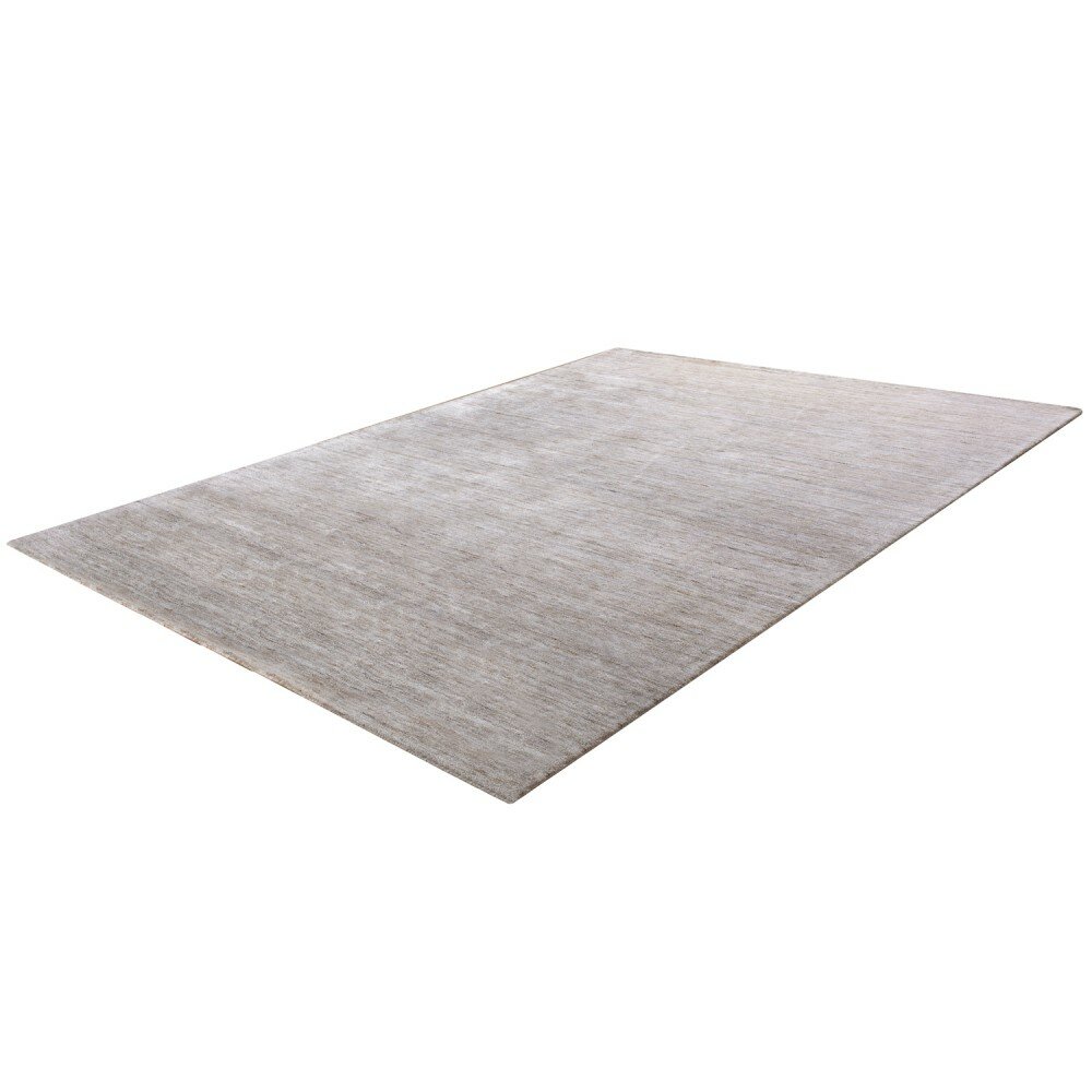 Handgefertigter Teppich Kash In Beige