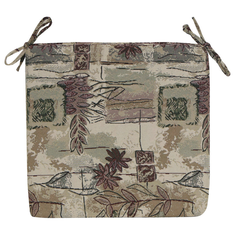 20-Inch By 19-Inch Tapestry Chair Cushions (Set Of 2)