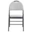 Fabric Padded Stackable Folding Chair Folding Chair-1710247561