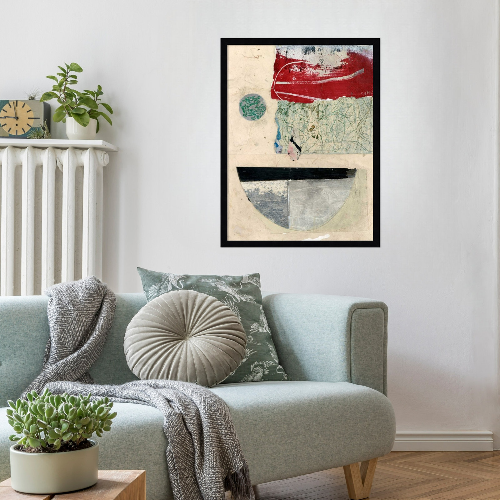 Fresno "Natural Elements No. 2" Print, Black, 25" H x 19" W