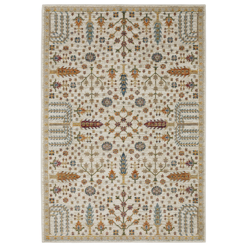 Regginald Oriental Indoor Rug, Rectangle 5'3" x 7'3"
