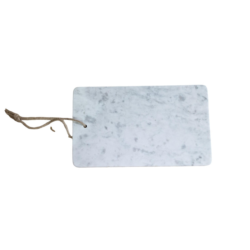 Geko Marble Chopping Board 40X24cm, White