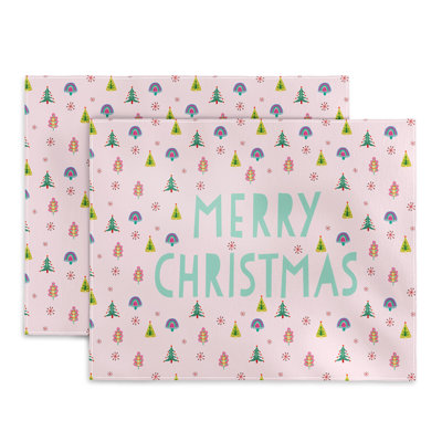 Deveney Cotton No Pattern Rectangle Placemat