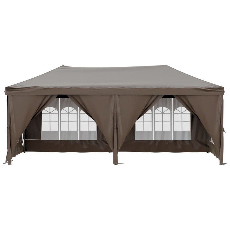 6m x 3m Steel Canopy, Taupe