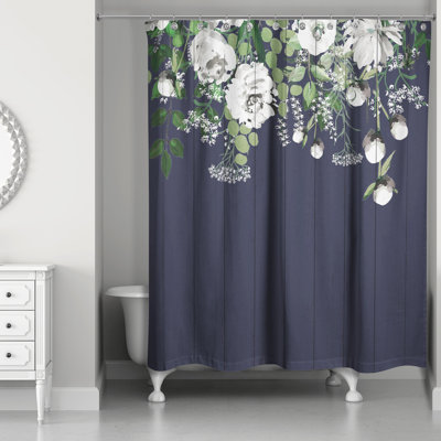 Rideau de douche simple Tonia