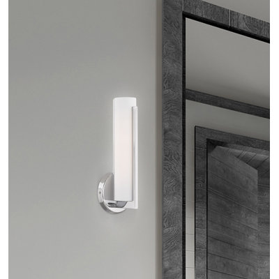 Bikram Steel LED Flush Mounted Sconce