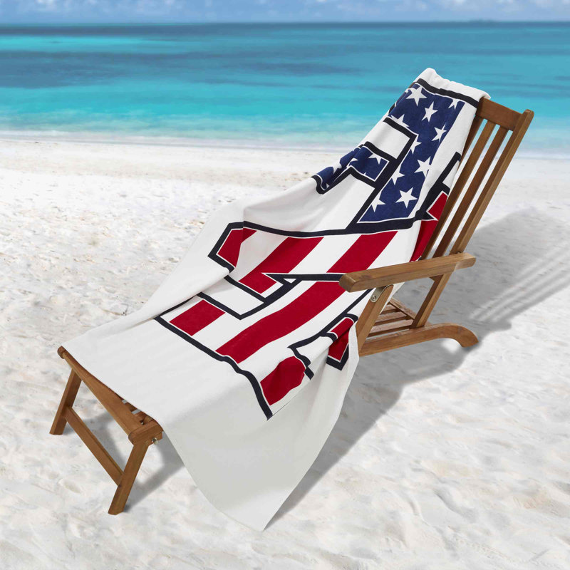100% Cotton Waffle Beach Towel