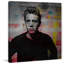 «James Dean - Torn Sweater # 1» par Parvez Taj, reproduction de photo sur toile tendue-9118037