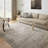 Machine Woven Polyester Area Rug in Gray-790255808
