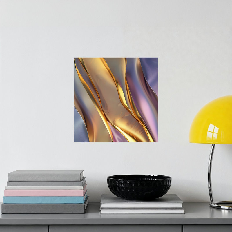 Akur No Frame Print on Canvas, 25.4 cm H  x 25.4 cm W